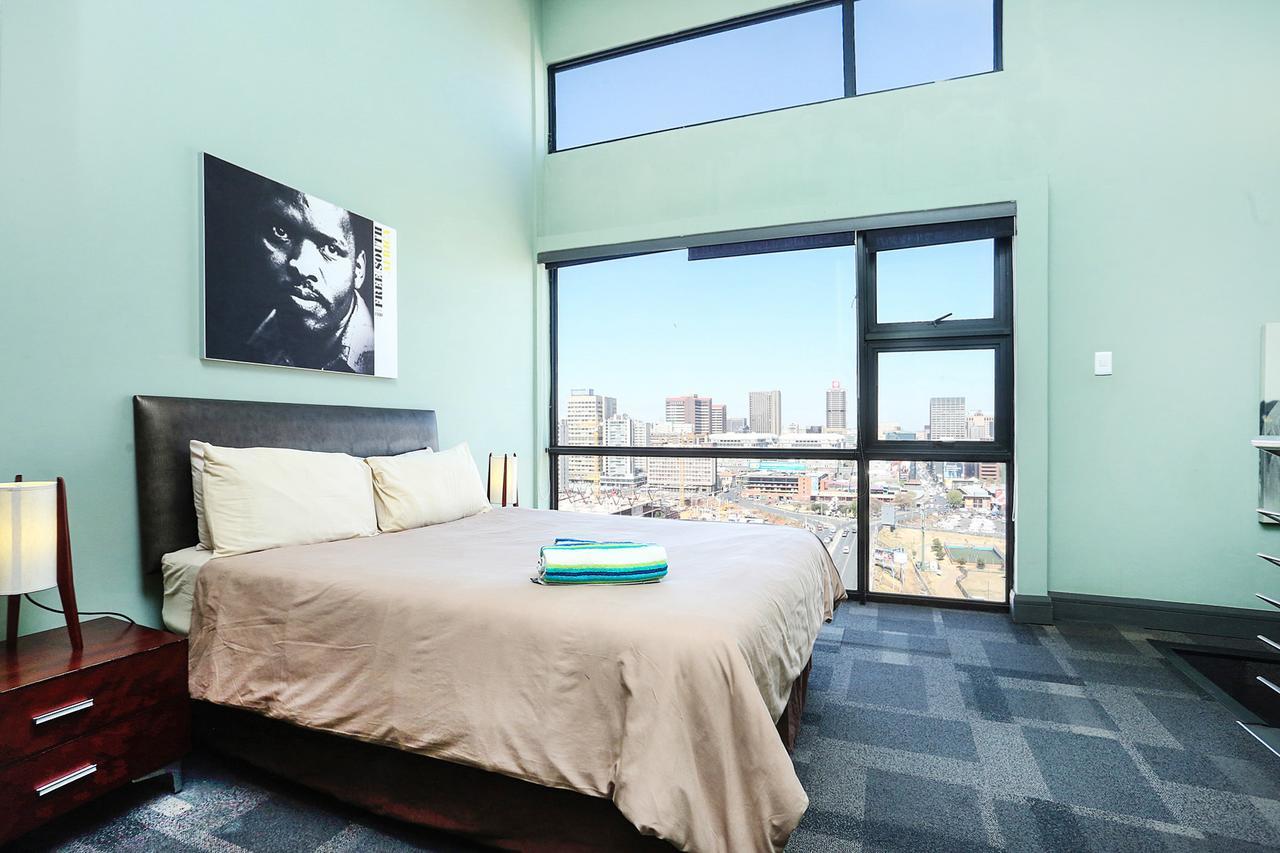 יוהנסבורג Southpoint Braamfontein Apartments מראה חיצוני תמונה
